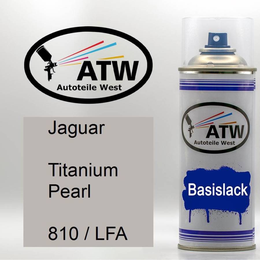 Jaguar, Titanium Pearl, 810 / LFA: 400ml Sprühdose, von ATW Autoteile West.